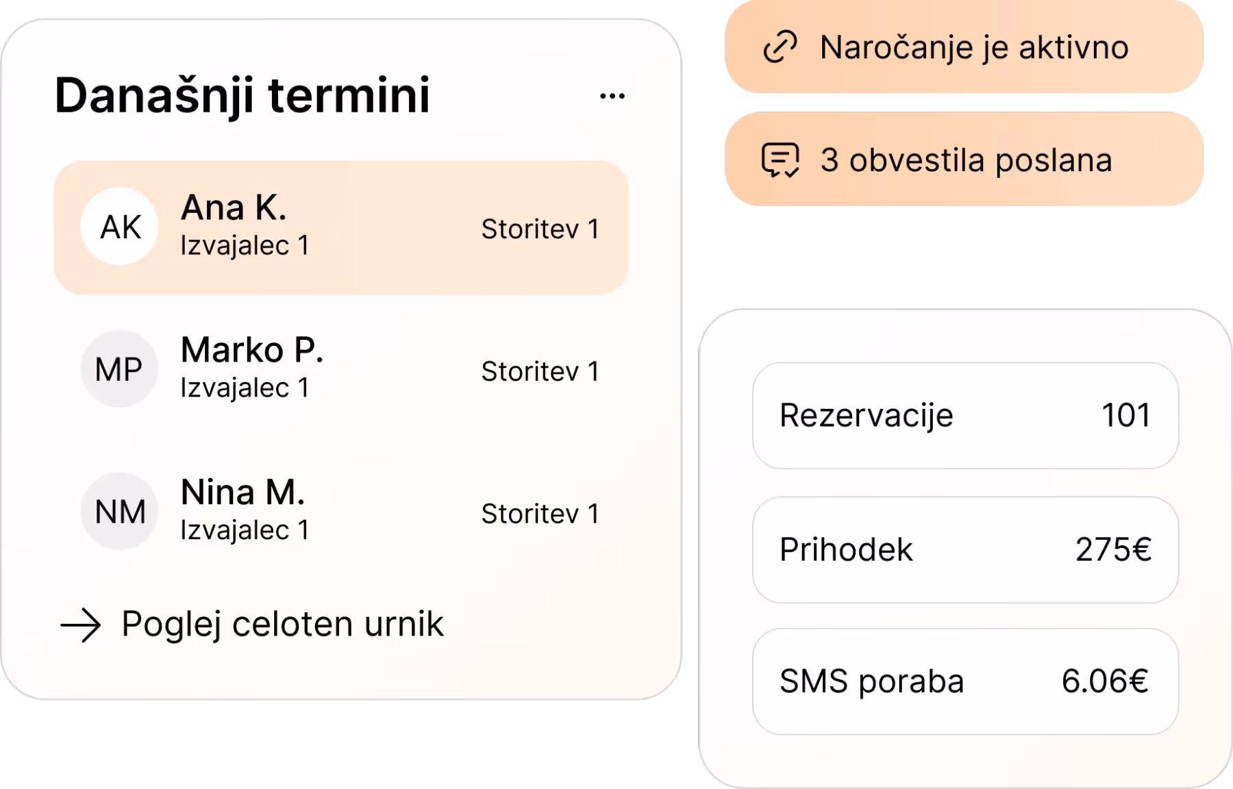 Booqr rezervacijski sistem za salone – spletno naročanje
